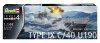 Revell 05167 German Submarine Type IX C/40 U190 1/144